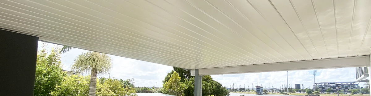 Single skin attached patio kit installed on Australian home