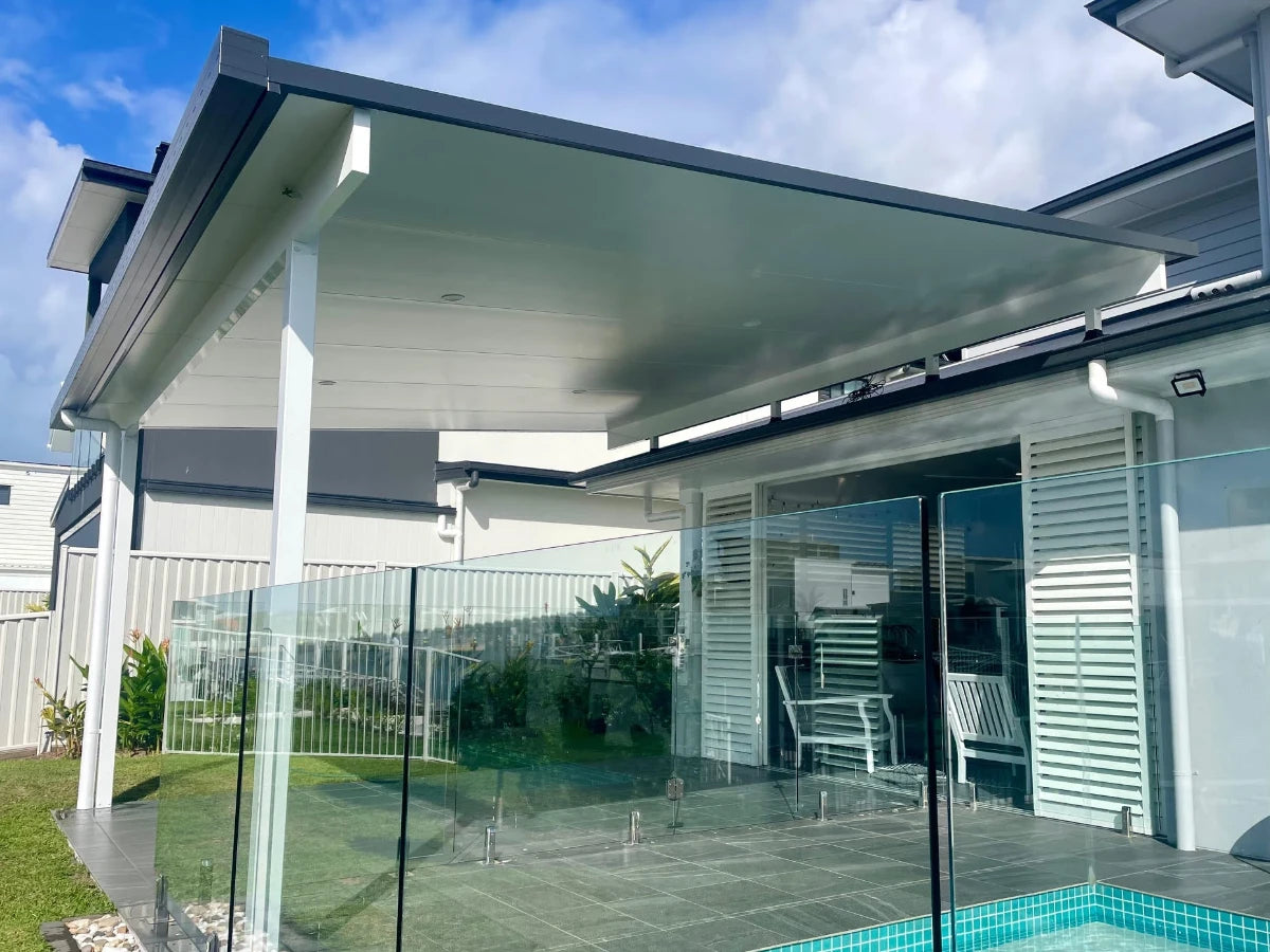 Insulated Flyover Patio & Carport Kit - 4m Width