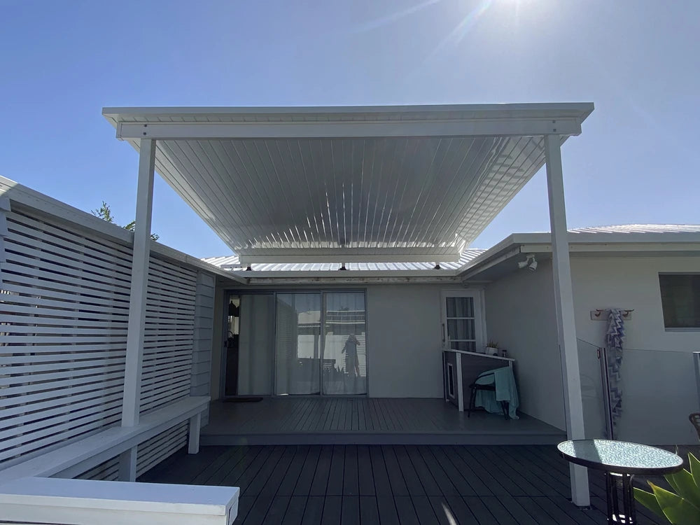 Single Skin Flyover Patio & Carport Kit - 3m Width