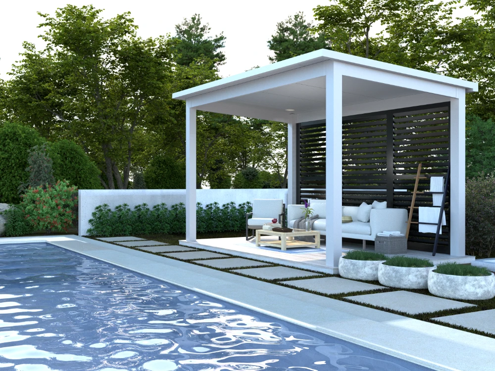 Insulated Freestanding Patio & Carport Kit - 3m Width