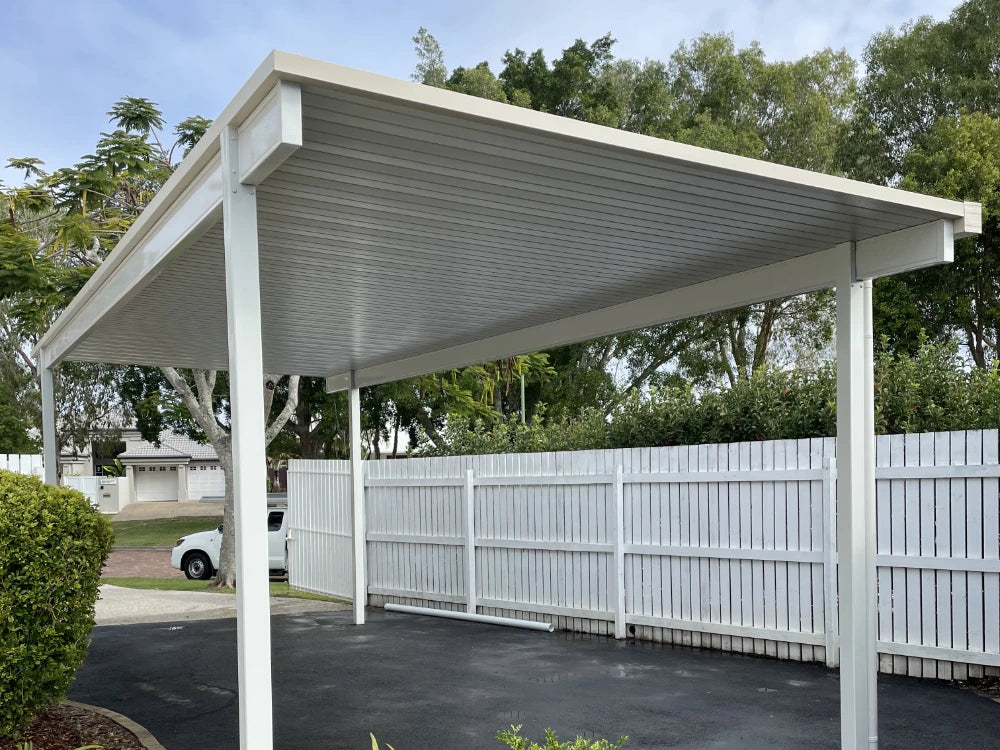 Single Skin Freestanding Patio Kit - 4m Width